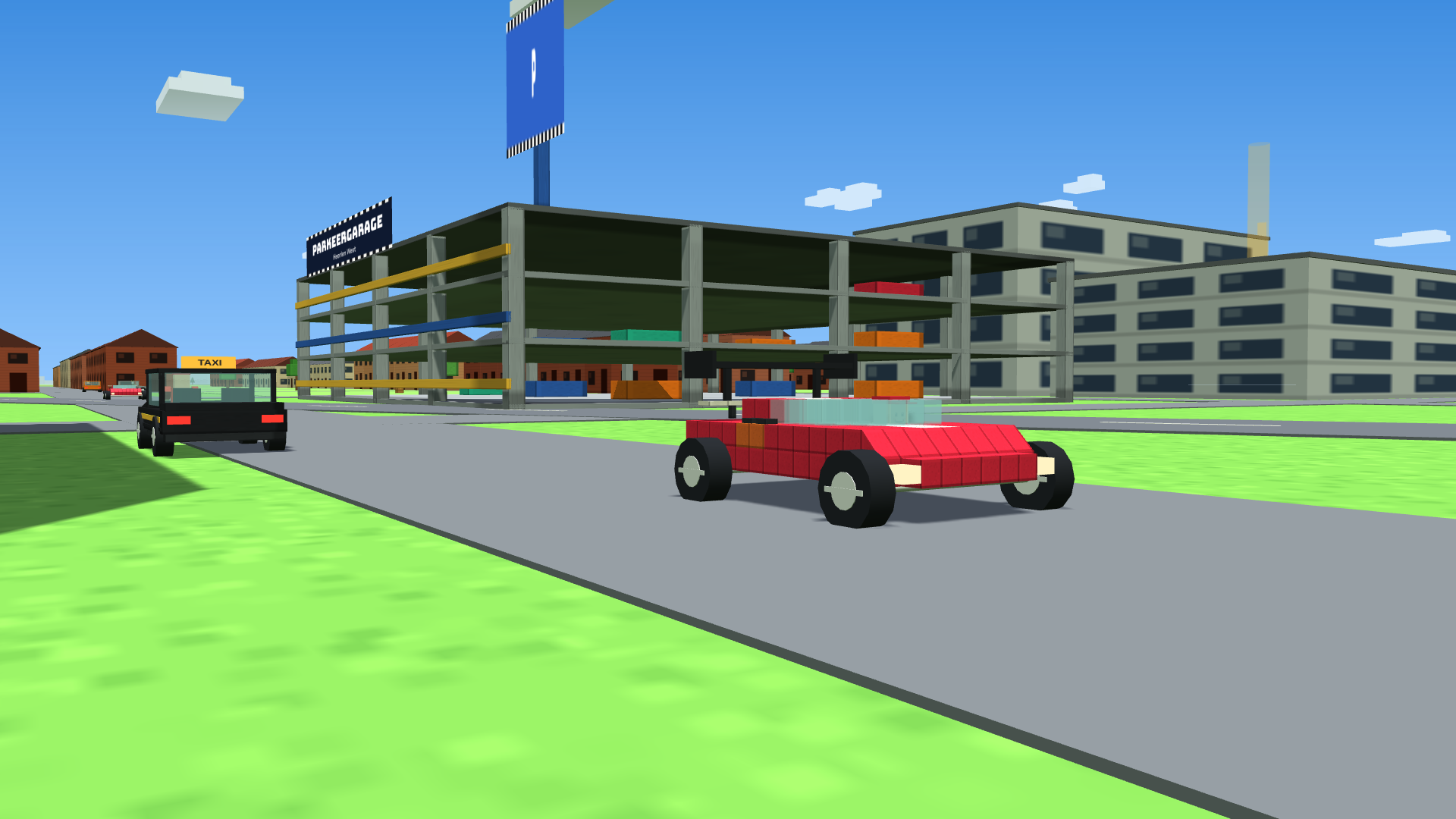 BlockRacers screenshot hero street